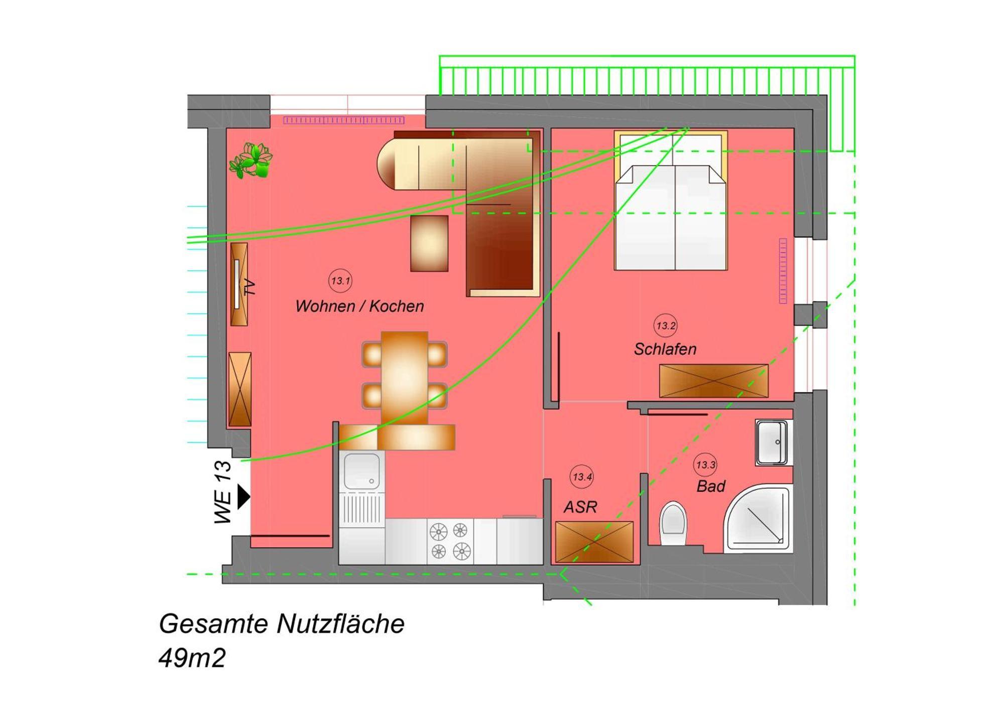Traumhaftes Appartement - Odins Blick Wohnung 13 , Sauna Und Privatstrand, Blick Zur Ostsee Lobbe Exteriör bild