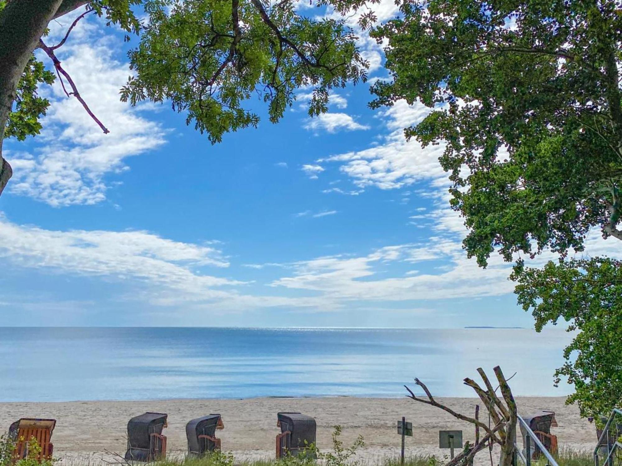 Traumhaftes Appartement - Odins Blick Wohnung 13 , Sauna Und Privatstrand, Blick Zur Ostsee Lobbe Exteriör bild